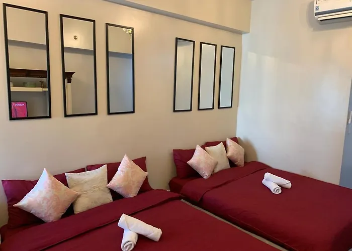 شقة 81nb Cozy -city View, 2 Queen Beds, Naia T3 *