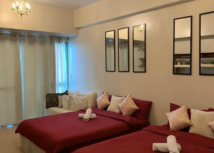 شقة 81nb Cozy -city View, 2 Queen Beds, Naia T3